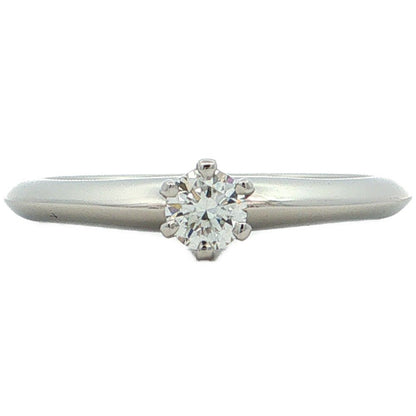 Tiffany & Co Diamond Ring 50 Platinum