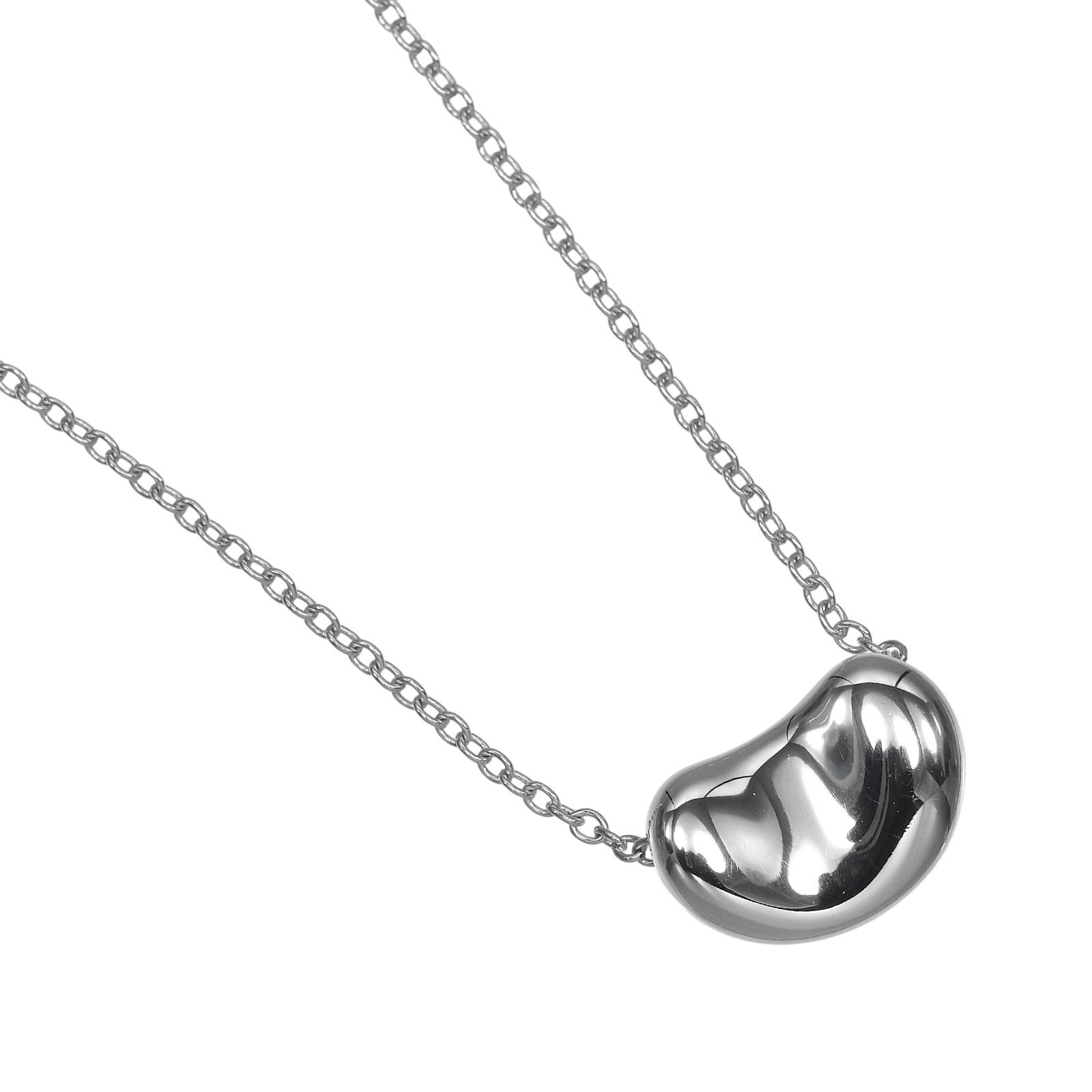 Tiffany & Co Bean Platinum Necklace