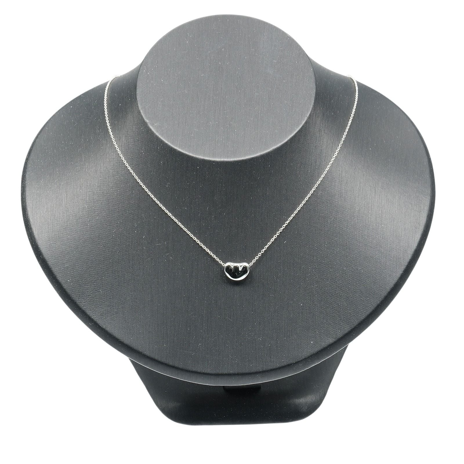 Tiffany & Co Bean Platinum Necklace — view 2