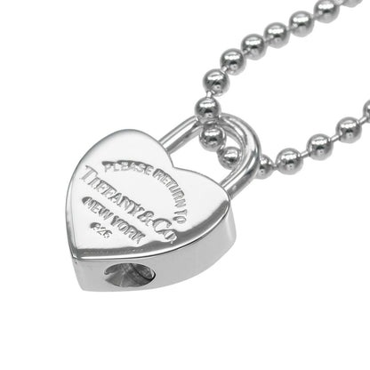 Tiffany & Co Return to Heart Lock 925 Sterling Silver Necklace — view 4