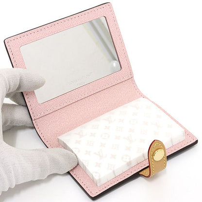 Louis Vuitton Mattifying Paper Case Monogram Blotting Mirror Makeup Supplies — view 2