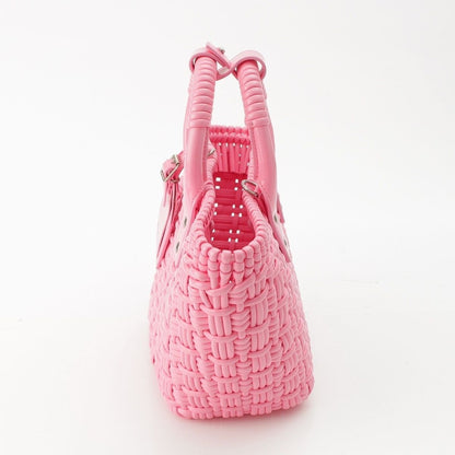 Balenciaga Bistro Basket Tote Pink XS — view 3