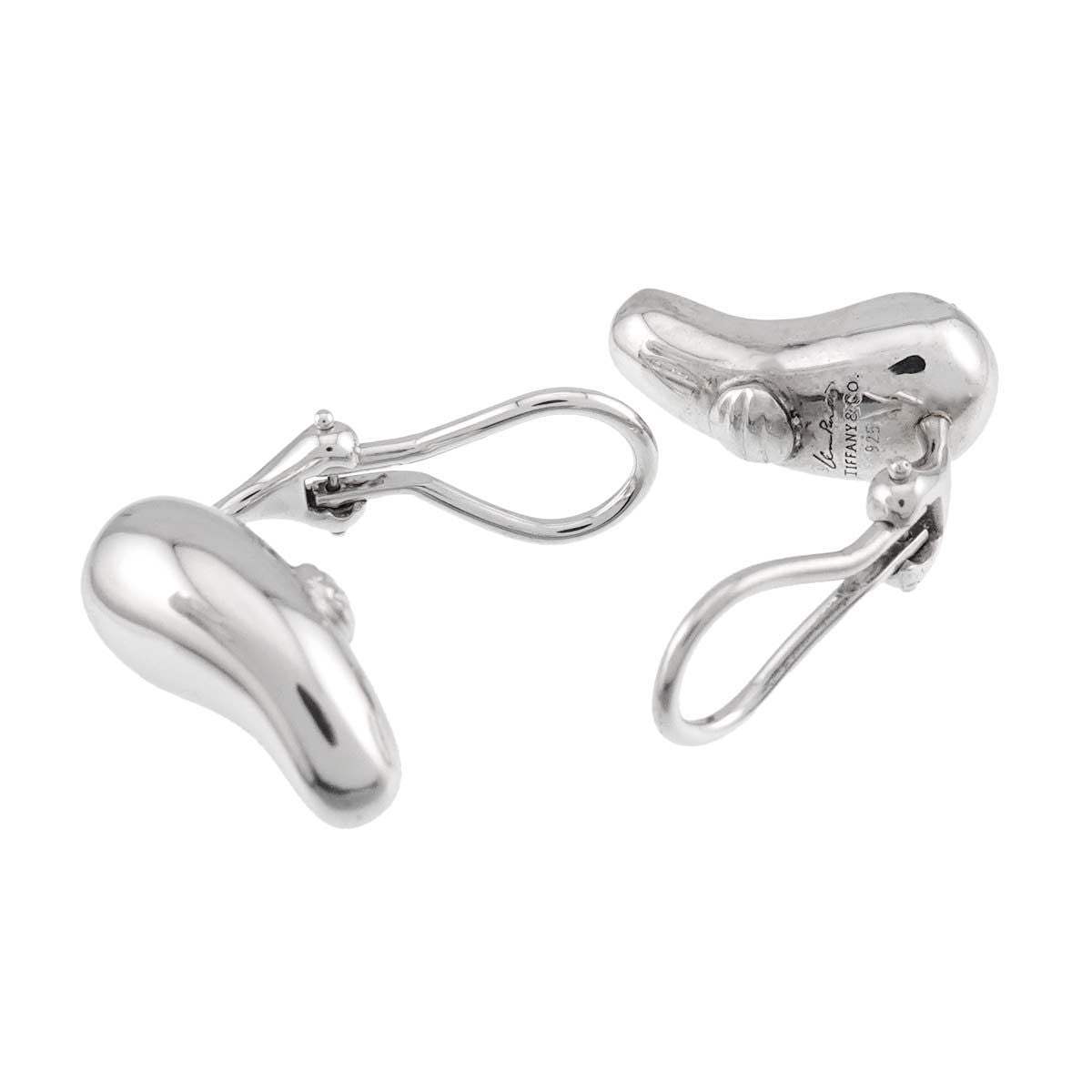 Tiffany & Co Teardrop Earrings 925 Sterling Silver Clip on — view 3