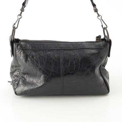 Balenciaga le City Moto Leather Mini 2-Way Handbag Black — view 5