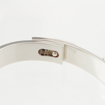 Hermes Collier de Chien ST Bracelet Bangle Silver — view 8