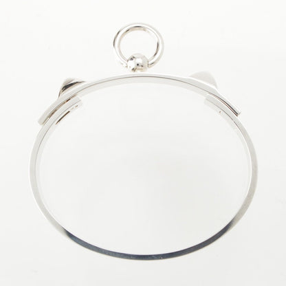 Hermes Collier de Chien ST Bracelet Bangle Silver — view 5