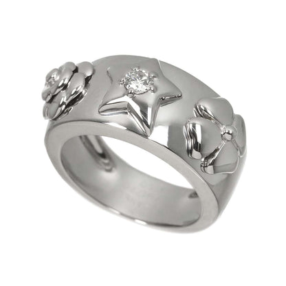 Chanel Three Symbols Ring Diamond 18k WG White Gold 750 — view 5