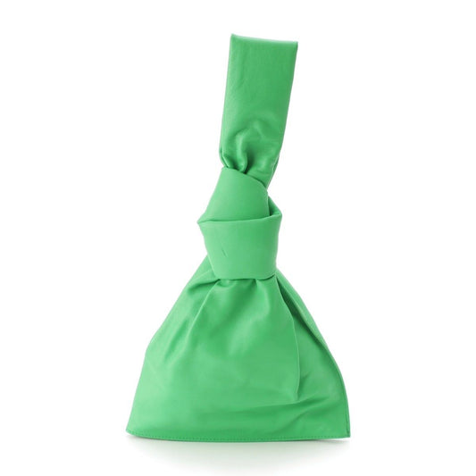 Bottega Veneta Mini the Twist Leather Handbag Green