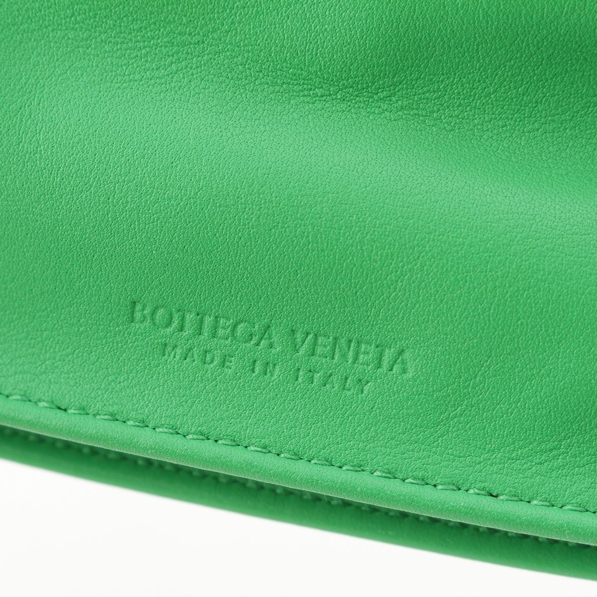 Bottega Veneta Mini the Twist Leather Handbag Green — view 8