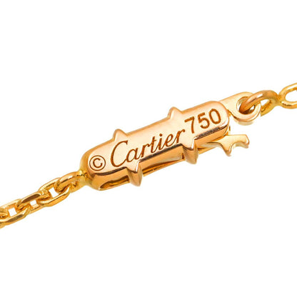 Cartier Double Heart Necklace 41 cm 18k PG WG Pink White Gold — view 4