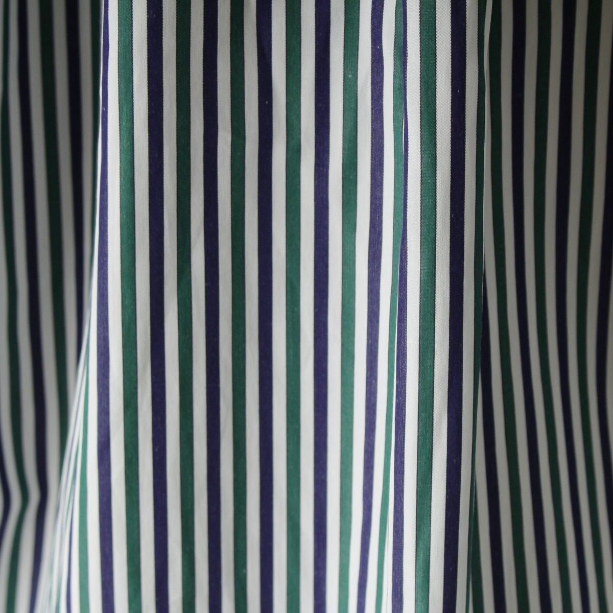 Bottega Veneta Cotton Striped Oversize Long Sleeve Shirt Top Multi Color 34 — view 9