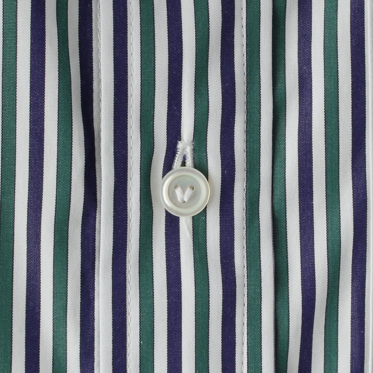 Bottega Veneta Cotton Striped Oversize Long Sleeve Shirt Top Multi Color 34 — view 8