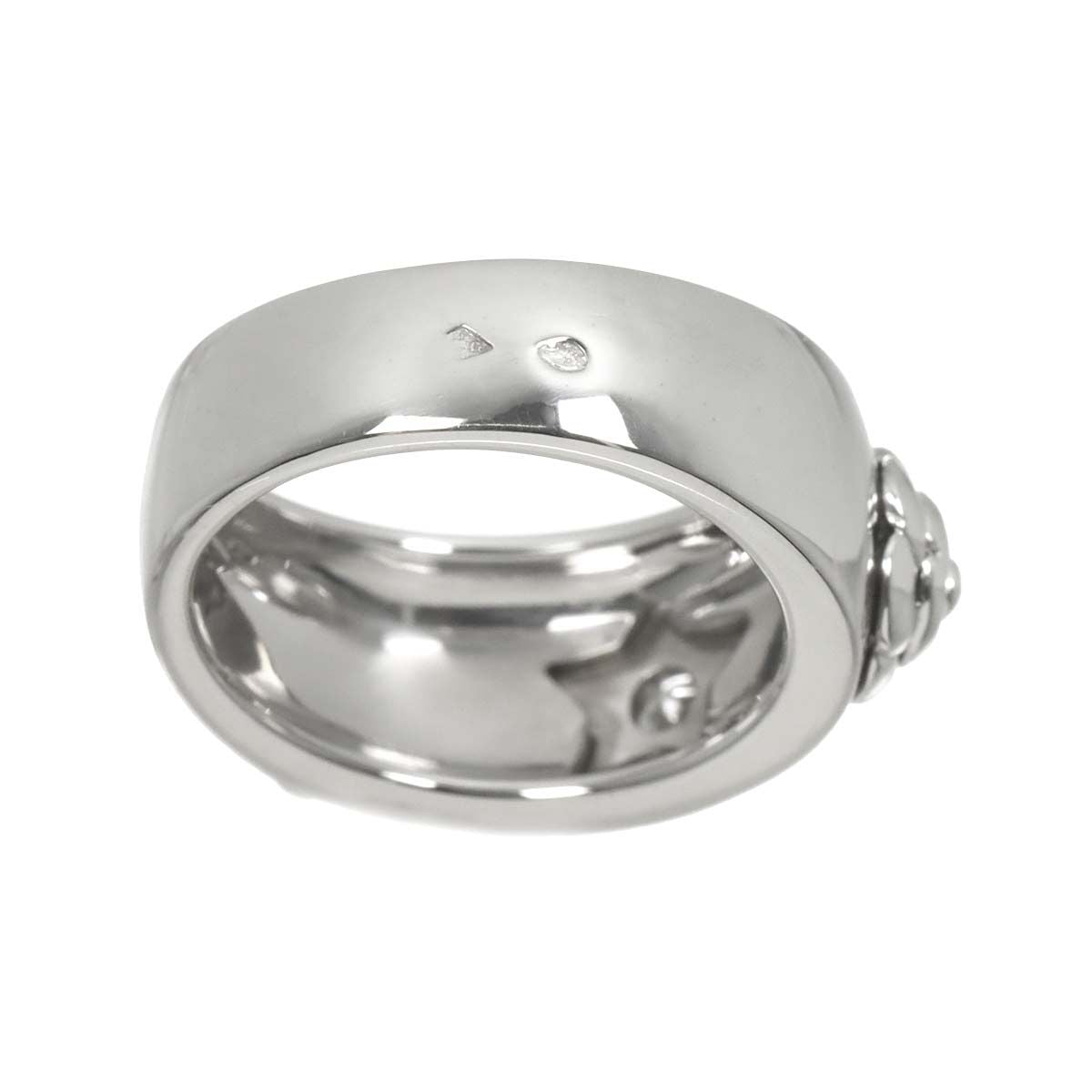 Chanel Three Symbols Ring Diamond 18k WG White Gold 750 — view 4