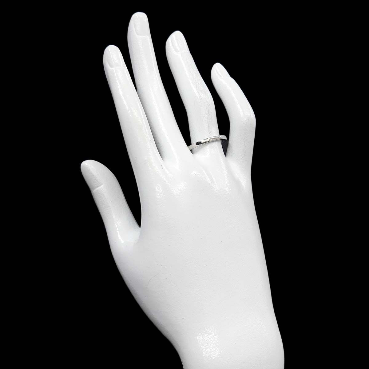 Cartier Ballerina 57 Ring Width 2 mm Pt Platinum — view 7