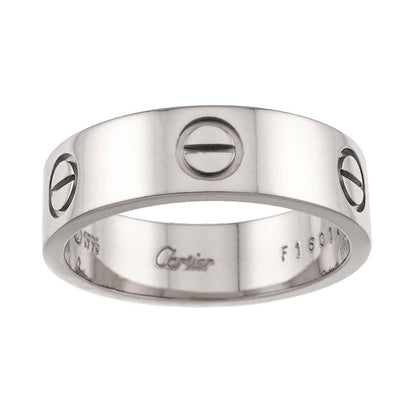 Cartier Love 58 Ring 18k WG White Gold 750 — view 2