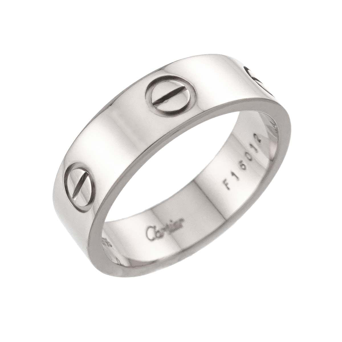 Cartier Love 58 Ring 18k WG White Gold 750 — view 5
