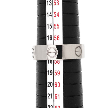 Cartier Love 58 Ring 18k WG White Gold 750 — view 6