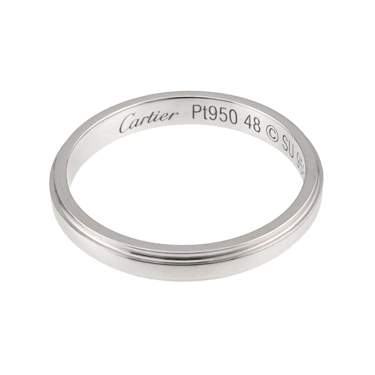 Cartier d'Amour 48 Ring Width mm Pt Platinum D Amour — view 3
