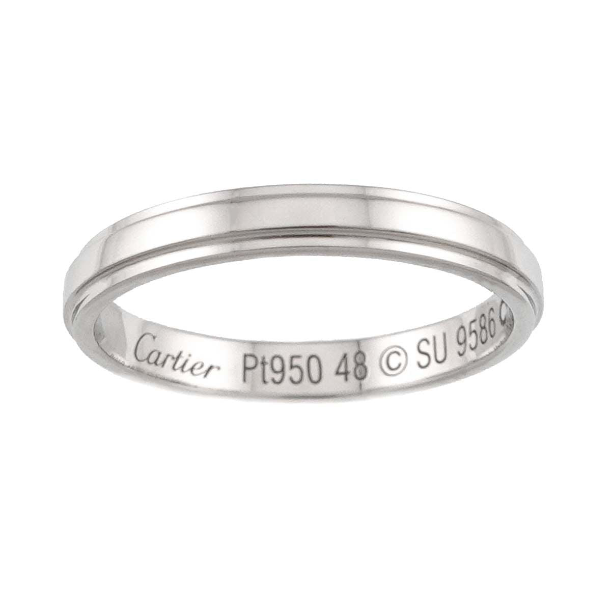 Cartier d'Amour 48 Ring Width mm Pt Platinum D Amour — view 2