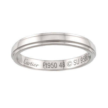 Cartier d'Amour 48 Ring Width mm Pt Platinum D Amour — view 2