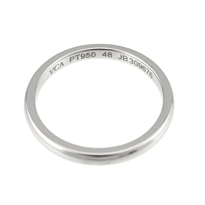 Van Cleef & Arpels Tendrement 48 Ring Width mm Pt Platinum — view 3