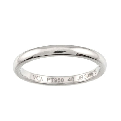 Van Cleef & Arpels Tendrement 48 Ring Width mm Pt Platinum — view 2