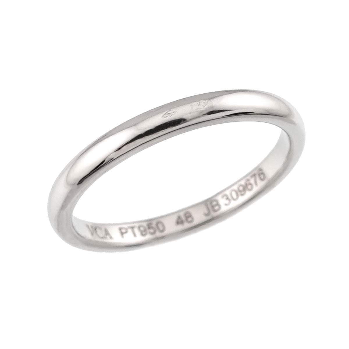 Van Cleef & Arpels Tendrement 48 Ring Width mm Pt Platinum — view 4