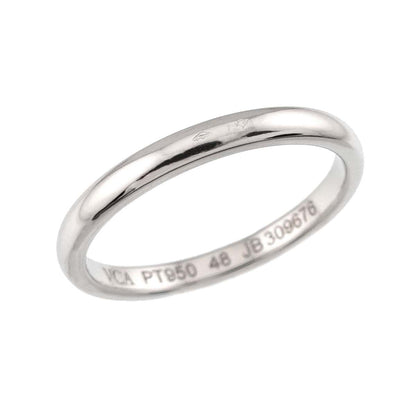 Van Cleef & Arpels Tendrement 48 Ring Width mm Pt Platinum — view 4