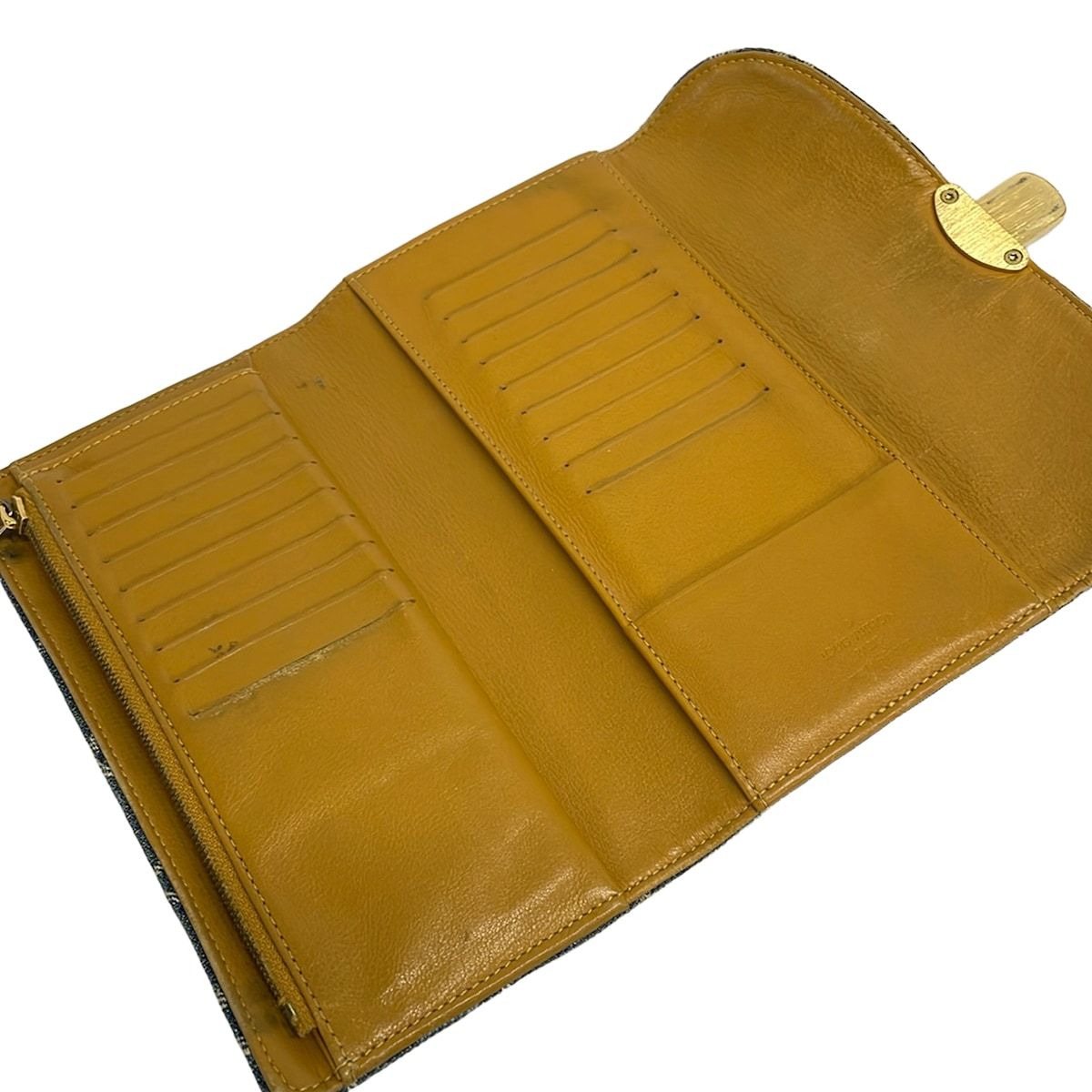 Louis Vuitton Wallet Monogram Denim Portefeuille Amelia Blue — view 3