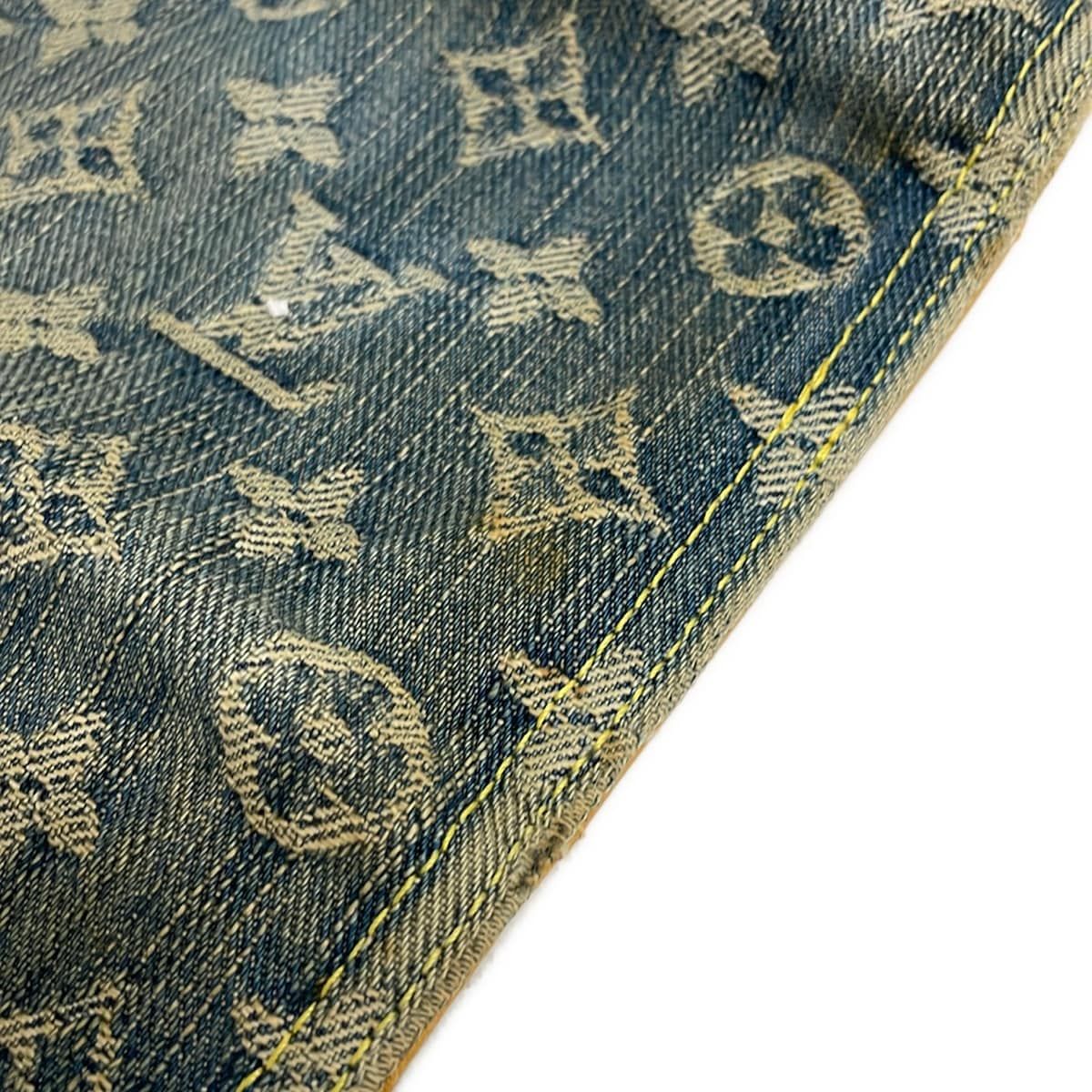 Louis Vuitton Wallet Monogram Denim Portefeuille Amelia Blue — view 6