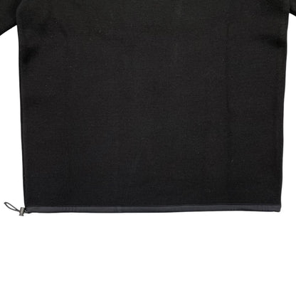 Prada Sweatshirt Shirt Logo Tag 48 Wool Nylon Black — view 6