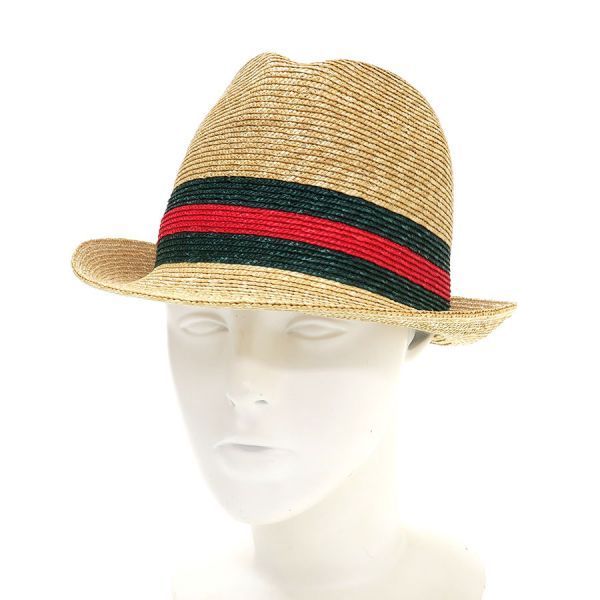Gucci Straw Hat Beige