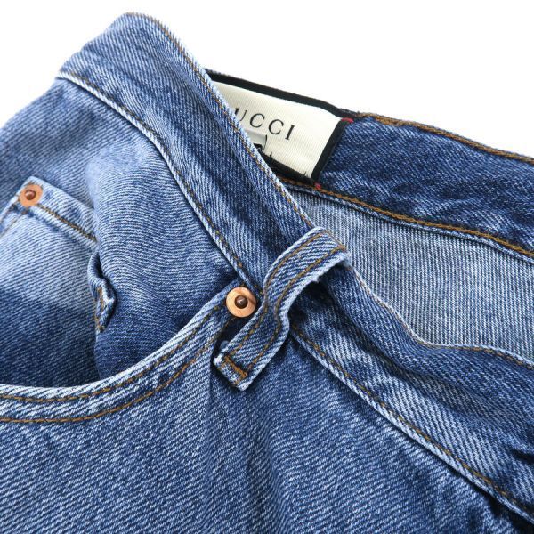 Gucci Denim Pants Blue — view 4
