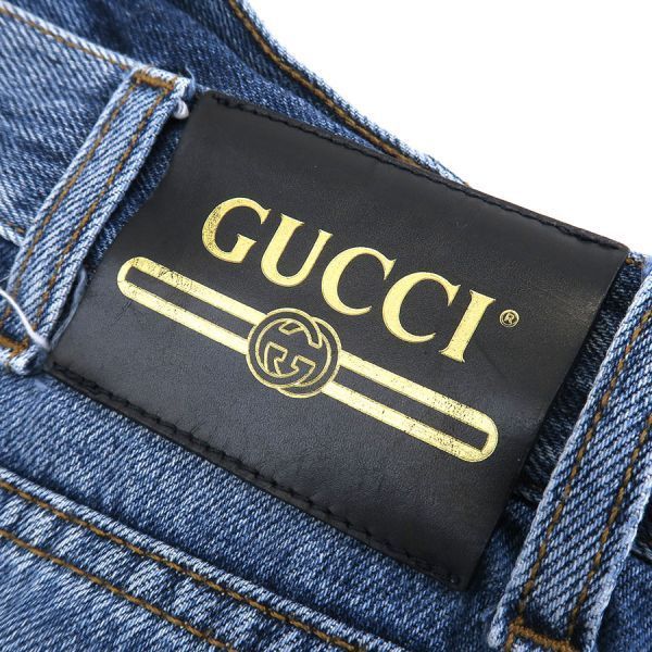 Gucci Denim Pants Blue — view 5