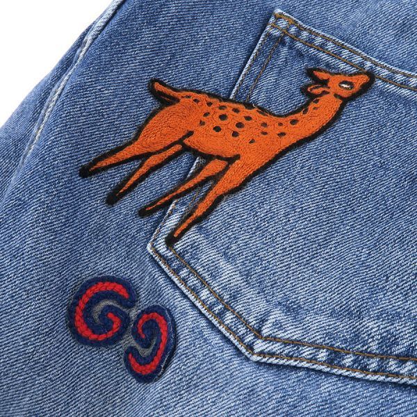 Gucci Denim Pants Blue — view 6
