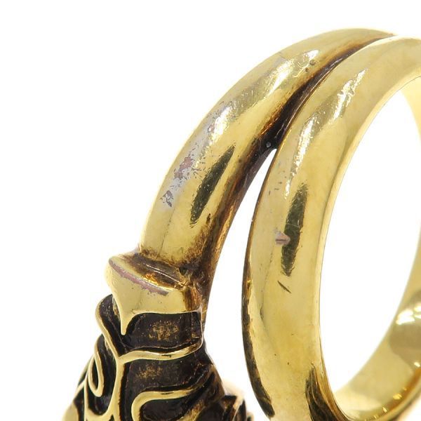 Gucci Tiger Head Link 23 Ring — view 5