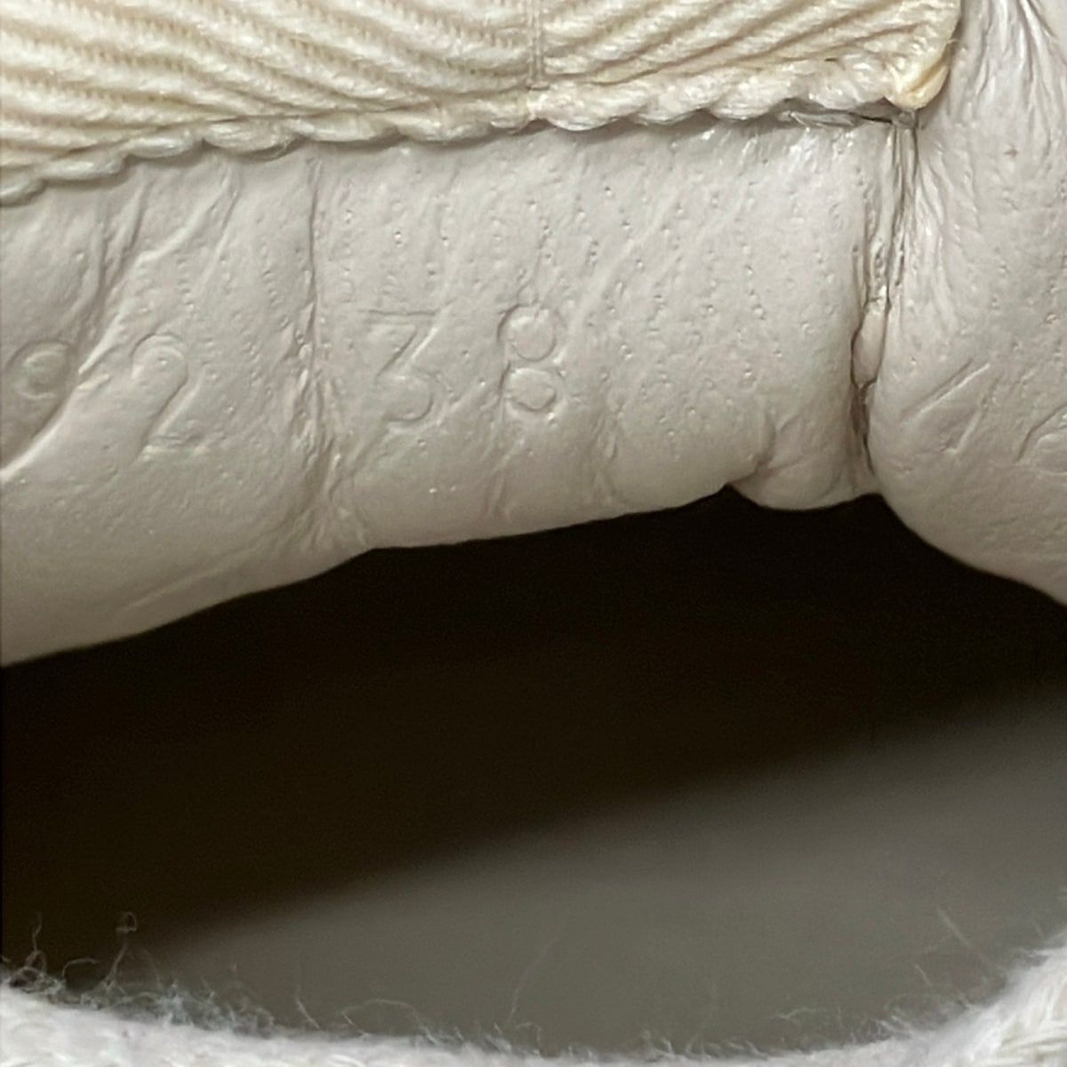 Gucci Sneakers 38 Ryton Logo Leather Ivory Sherry — view 6