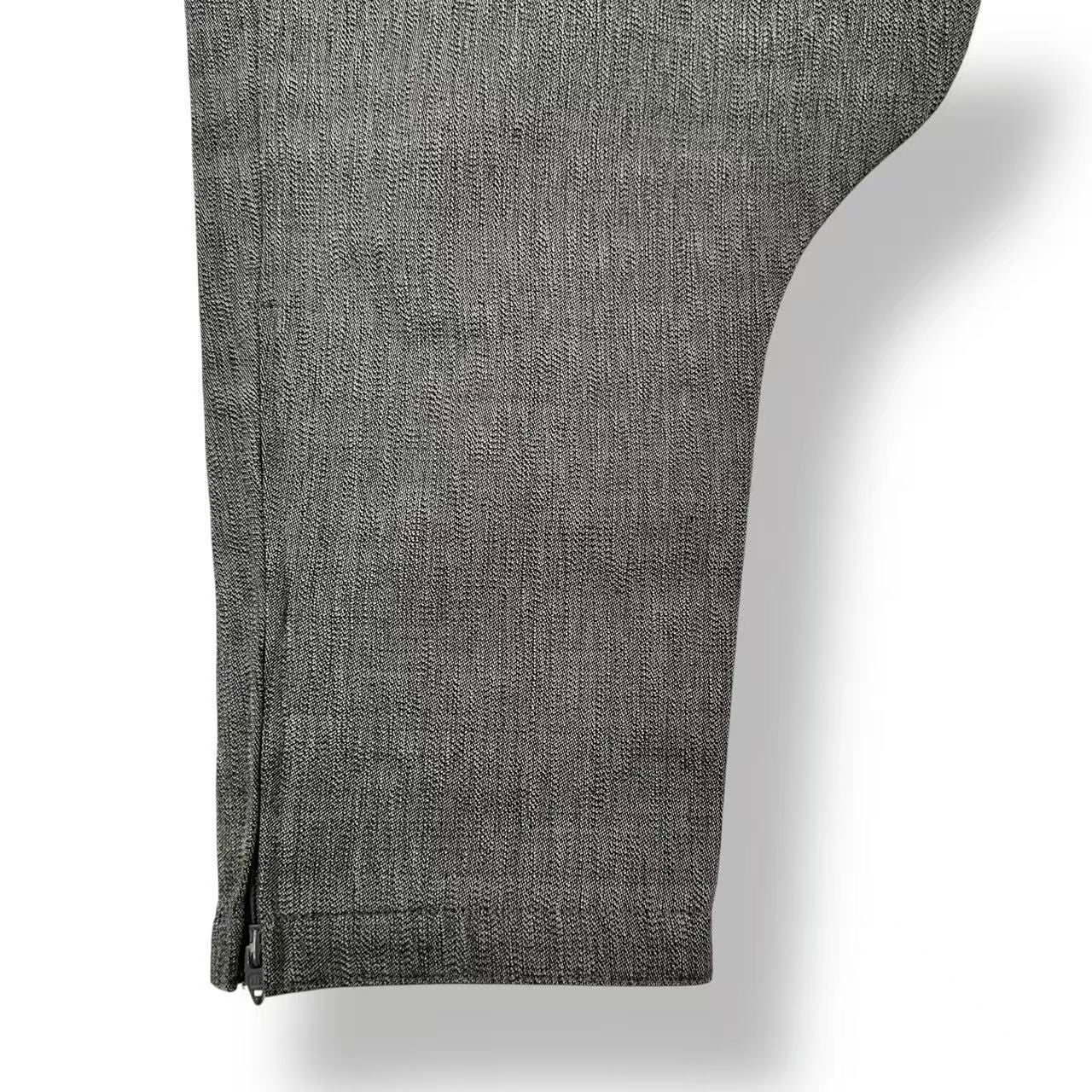 Versace Gianni Pants Wool Deformation Gray 42 — view 4