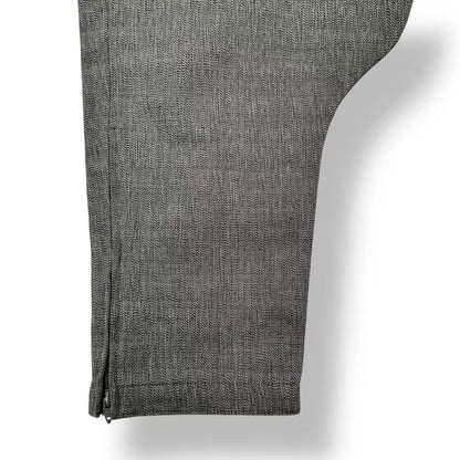 Versace Gianni Pants Wool Deformation Gray 42 — view 4