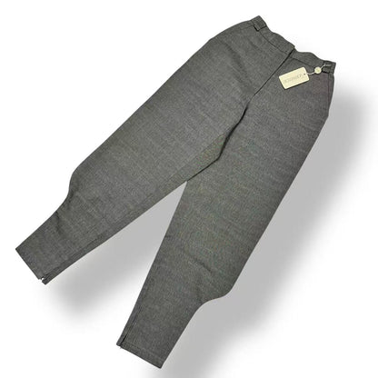 Versace Gianni Pants Wool Deformation Gray 42 — view 2