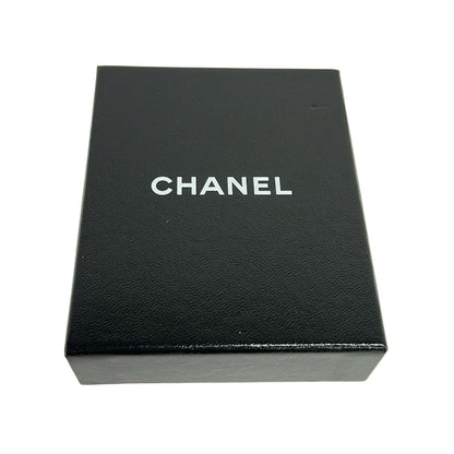 Chanel Earrings Camellia Silver Black Dice — view 4