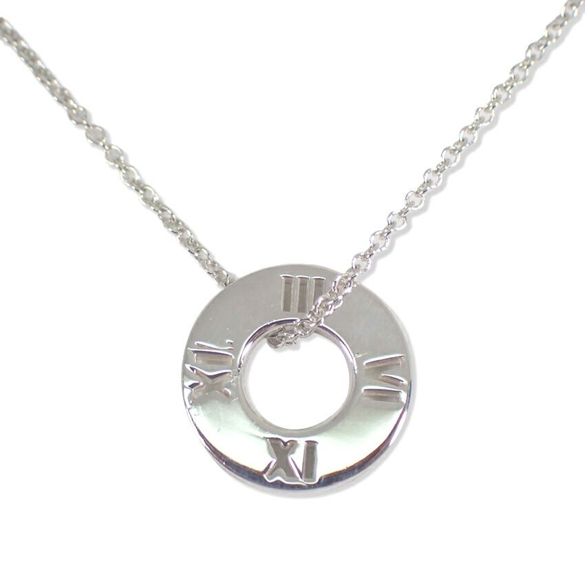 Tiffany & Co 925 Open Atlas Circle Pendant