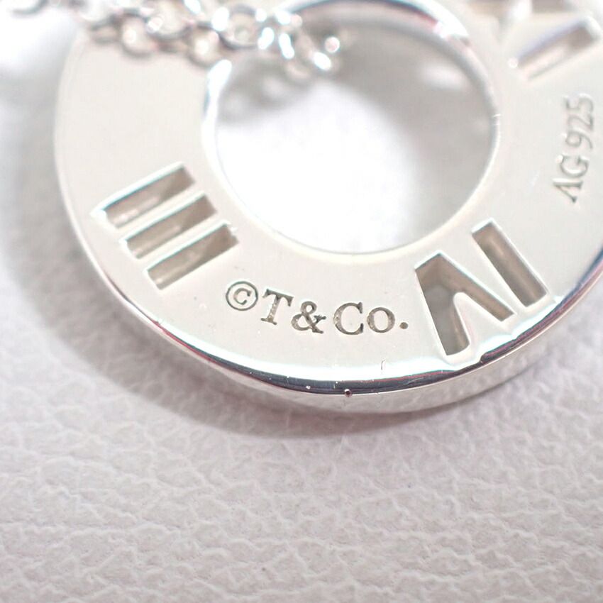 Tiffany & Co 925 Open Atlas Circle Pendant — view 4