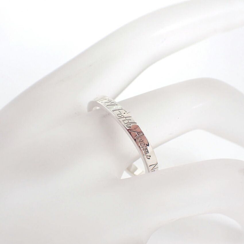 Tiffany & Co 925 Notes Narrow Ring — view 7