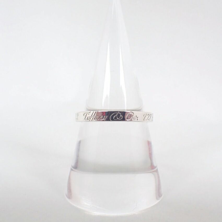 Tiffany & Co 925 Notes Narrow Ring — view 8