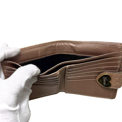 Gucci Bifold Wallet Beige Guccissima Line GG Leather — view 5