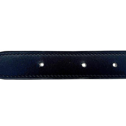 Hermes Belt Only Black Brown Gold Waist 76 cm Leather Box Calf Taurillon — view 6