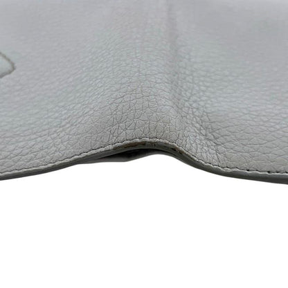 Prada Bifold Wallet Gray Vitello Daino Leather — view 7
