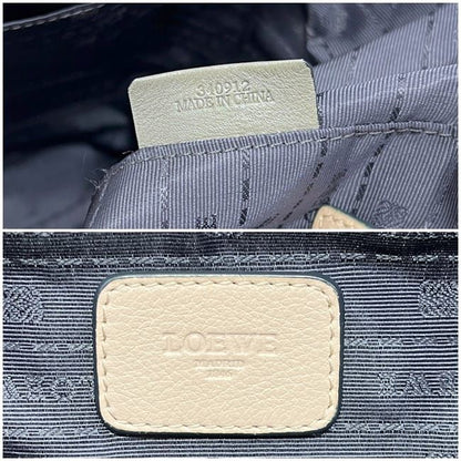 Loewe Tote Pink Beige Leather — view 3