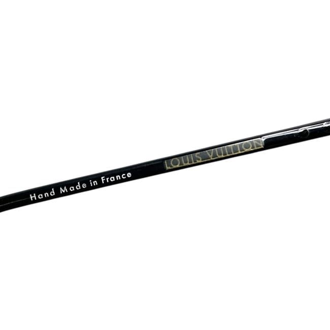 Louis Vuitton Sunglasses Silver Black Gradient Metal Acetate Eyewear — view 7